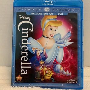 Blue Ray & DVD set of Cinderella.  Diamond ed.